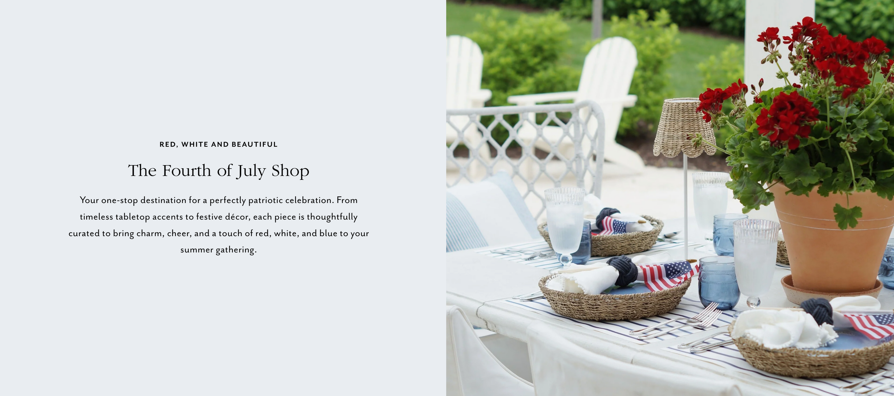 Fourth of July Shop