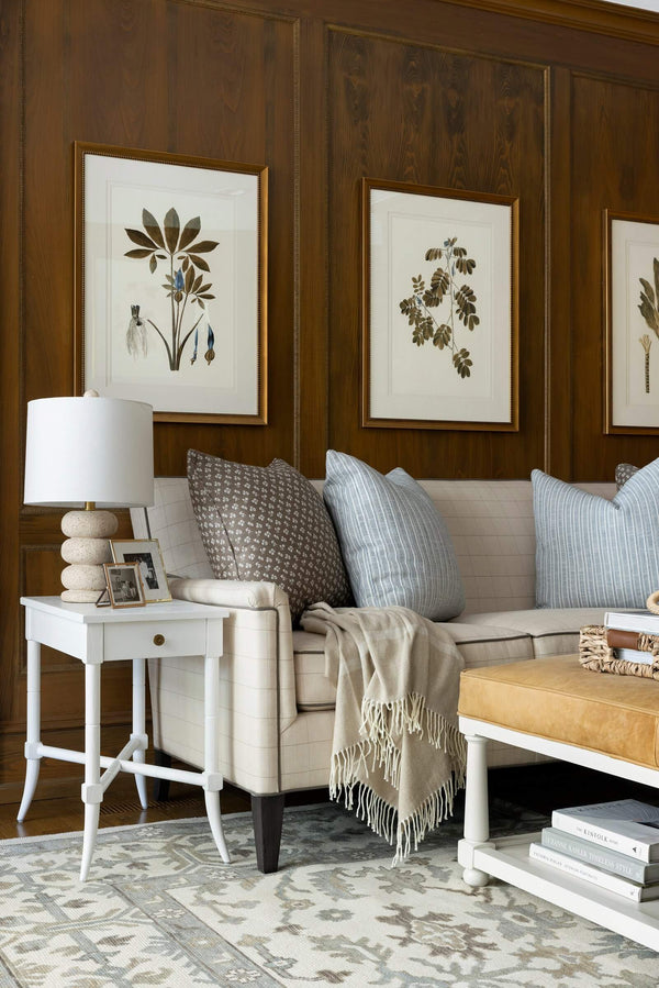 Tate Side Table in White