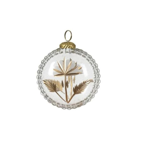 Beaded Flora Ornament