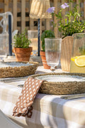 Linen Stripe Paper Liner Set