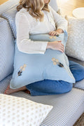 Lulu Floral Pillow in Natural