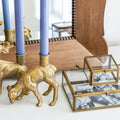 Reindeer Candlestick Set