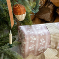Hollyhock Floral in Dusty Pink Wrapping Paper