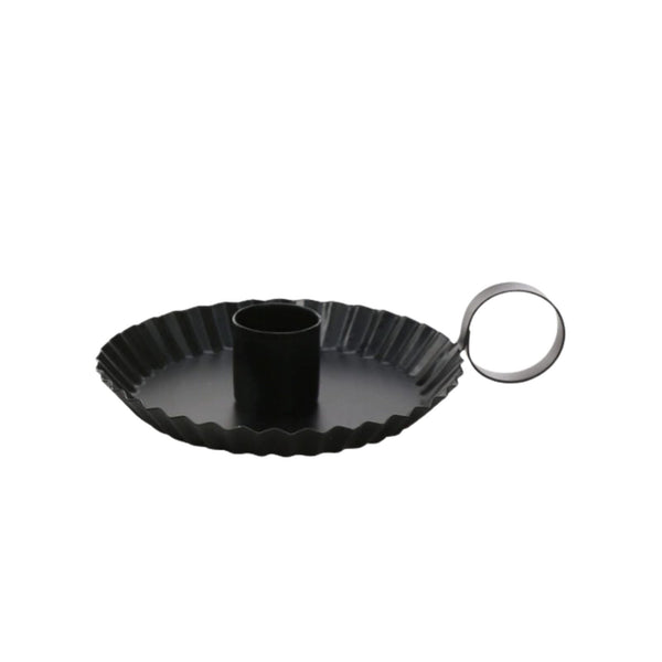 Metal Candle Dish with Hook - Set of 3
