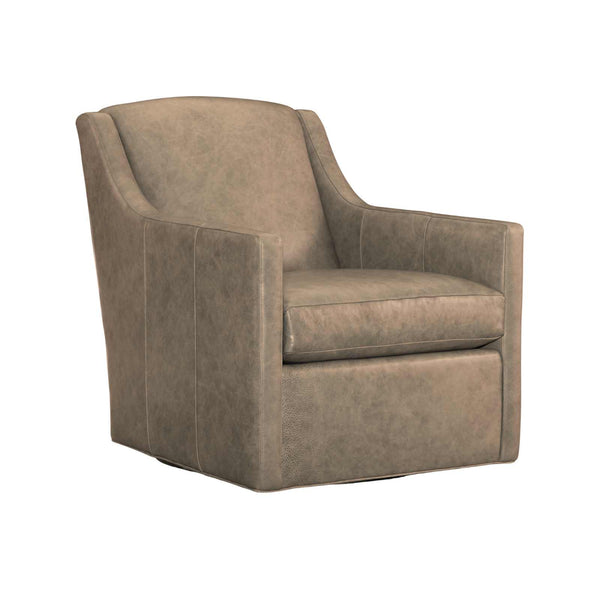 Kendall Leather Swivel Chair