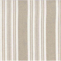 Brooks Stripe Fabric in Beige