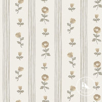 Ruthie Stripe Fabric in Natural