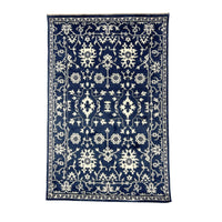 Victoria Rug in Blue and White