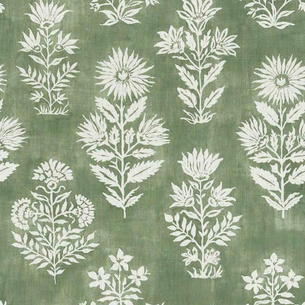 Grass Wildflower Floral Fabric