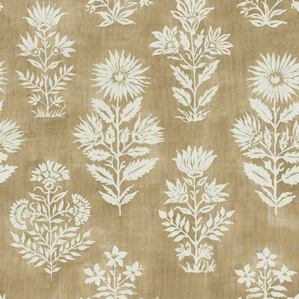 Sand Wildflower Floral Fabric