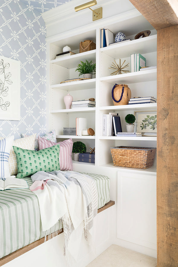 Betty Pillow in Light Blue