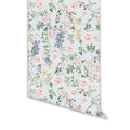 Betty Wallpaper in Light Blue