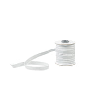 Cotton Stripe Ribbon in Cloud