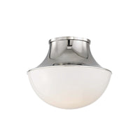 Crosby Flush Mount in Nickel - Large