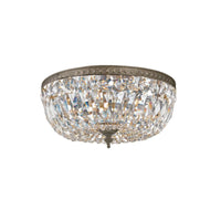 Emmie Crystal Flush Mount in Bronze