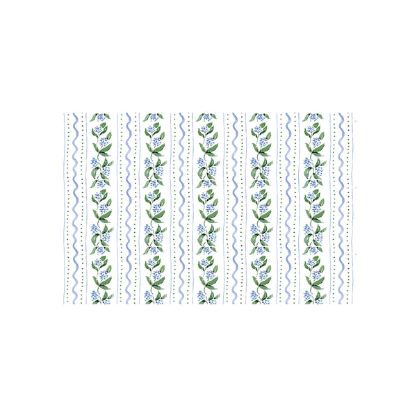 Floral Meadow Paper Placemat