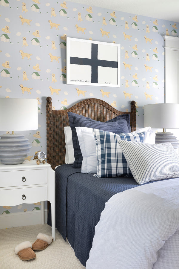 Penny Sham in Navy
