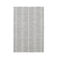 Lewis Indoor Outdoor Rug in Grey and Ivory