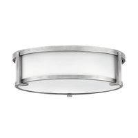 Lowry Flush Mount in Brushed Nickel - Large