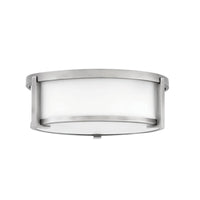 Lowry Flush Mount in Brushed Nickel - Medium