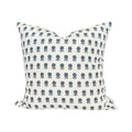 Lulu Floral Pillow in Navy