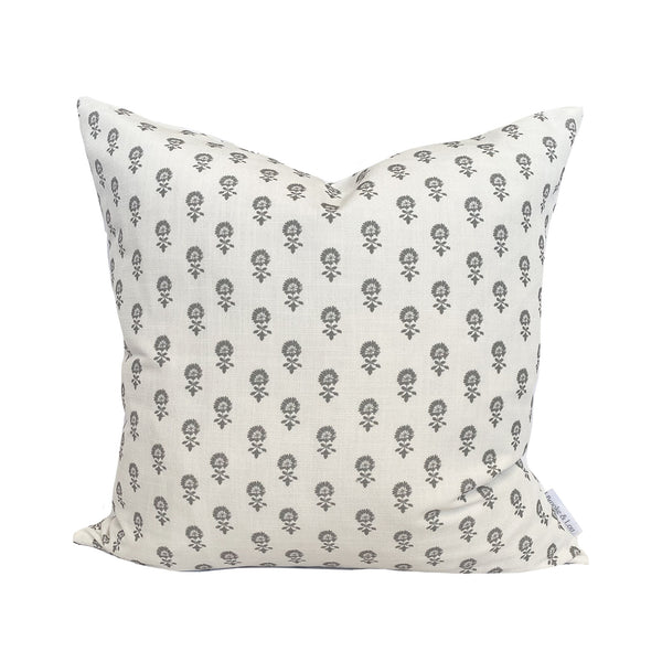 Lyla Pillow in Charcoal