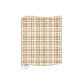 Natural Gingham Check Paper Table Runner