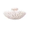 Petal Flush Mount in White