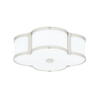Poppy Flush Mount in Nickel