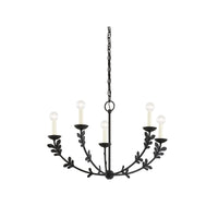 Priscilla Small Chandelier in Black