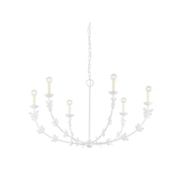 Priscilla Large Chandelier in White