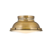 Rowan Flush Mount in Brass