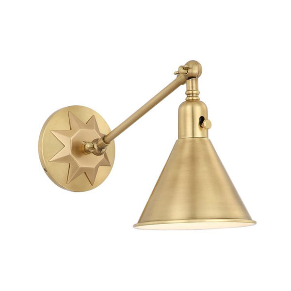 Sola Sconce in Brass