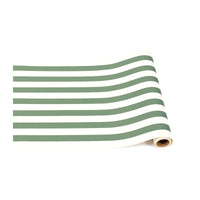 Striped Evergreen Paper Runner