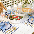 Navy Stripe Paper Placemats