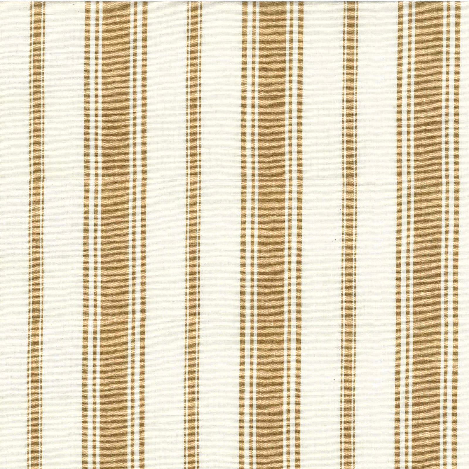 Wentworth Stripe Fabric in Camel