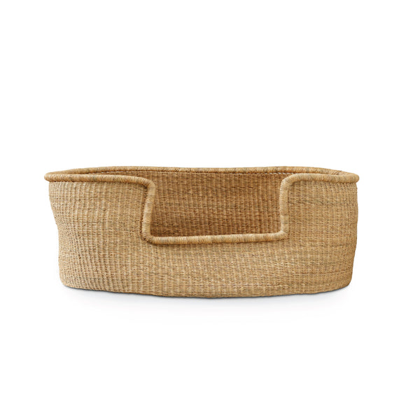 Wicker Extra Large Pet Basket in Natural
