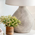Textured Stone Lamp
