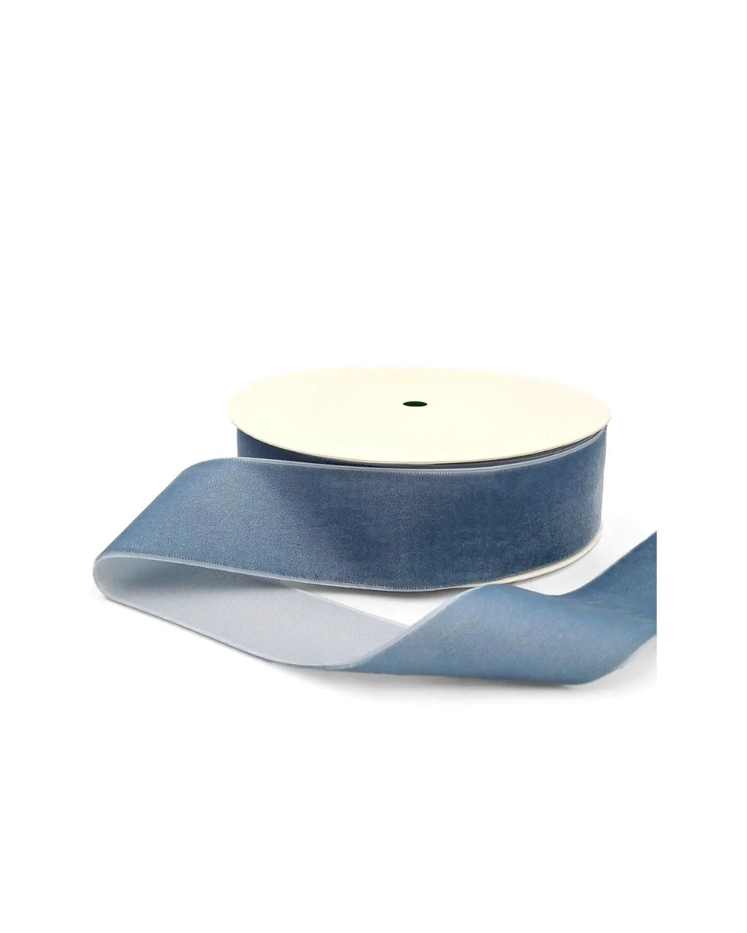 1.5" French Blue Velvet Ribbon