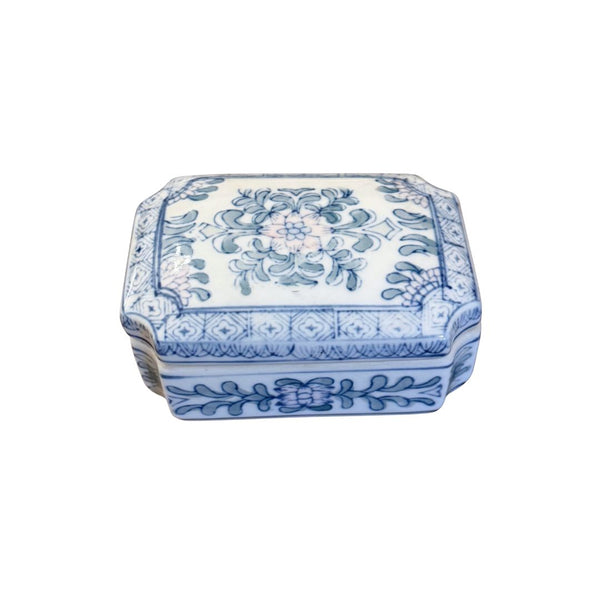 Vintage Floral Trinket Box