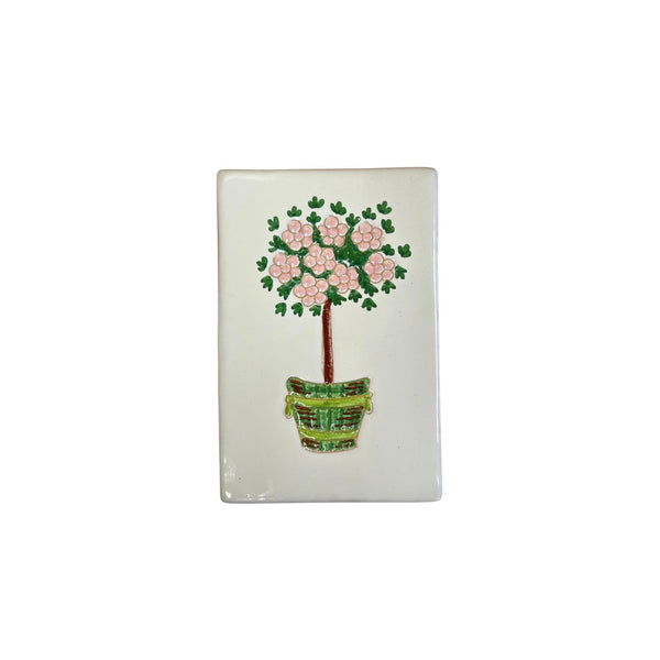 Glazed Topiary Box