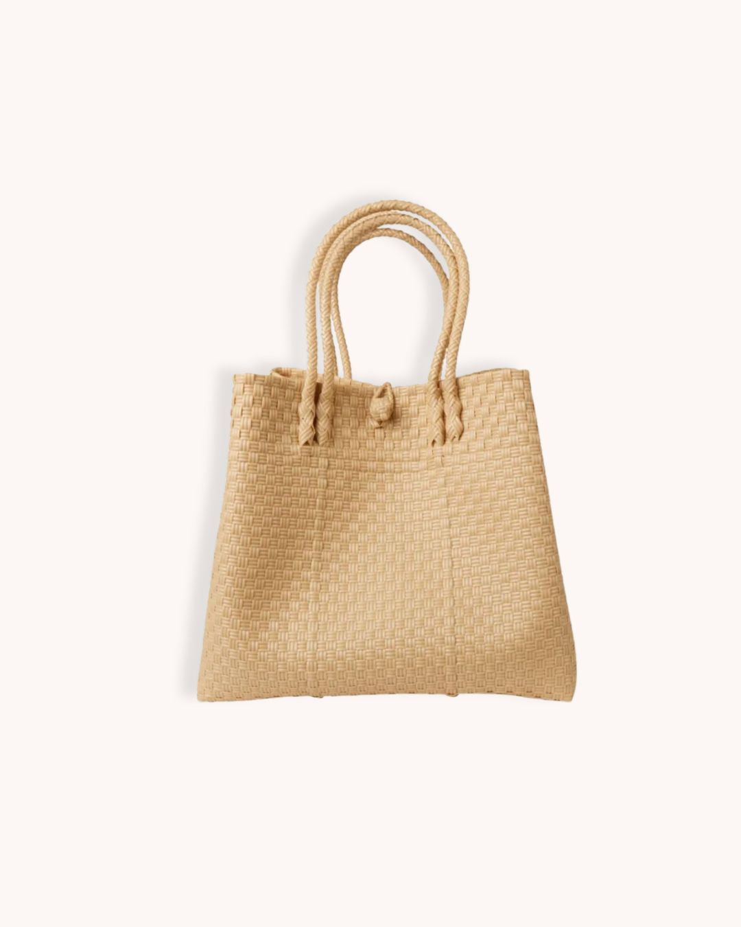The Maxi Piper Handwoven Tote - Wheat