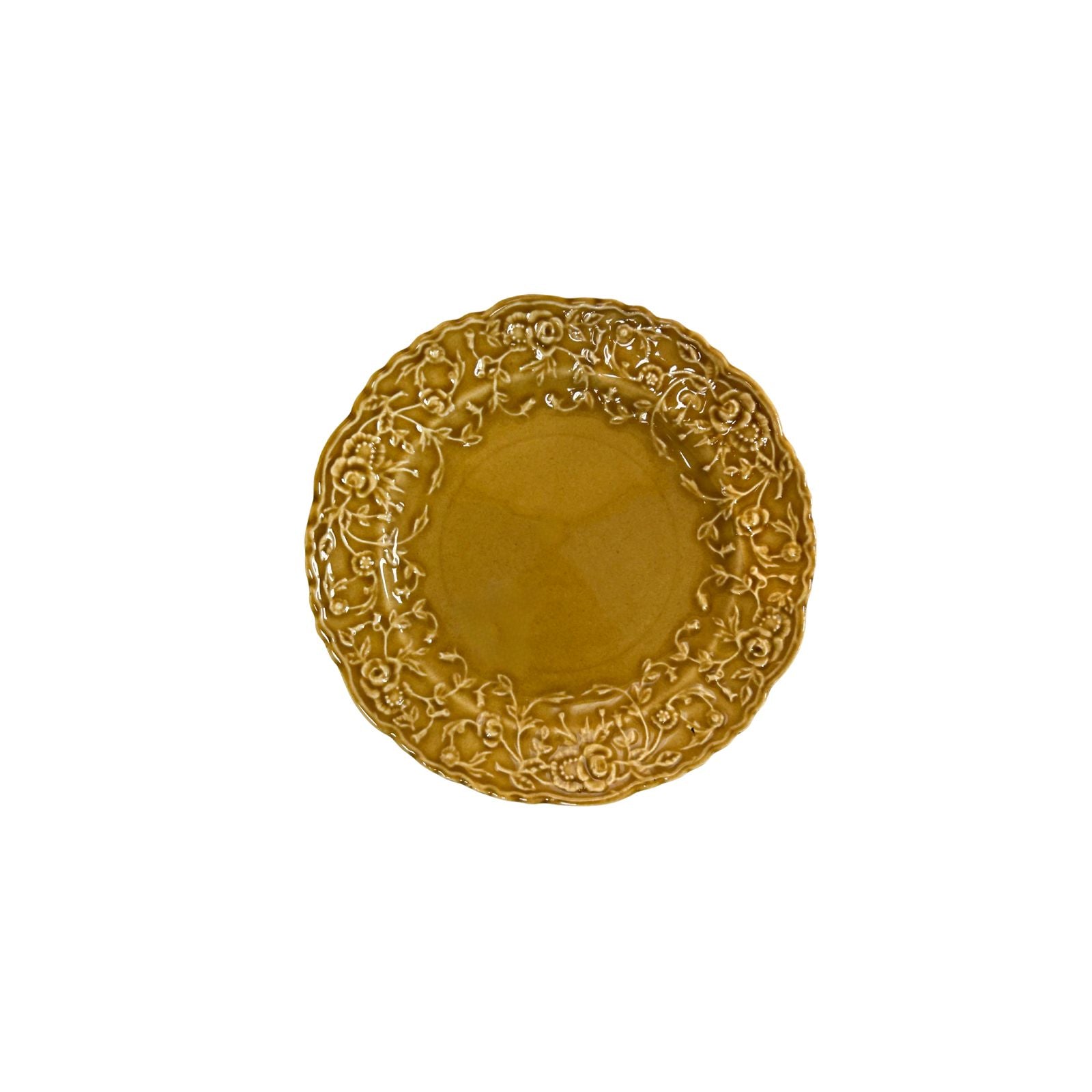 Marigold Trinket Plate with Wall Hook