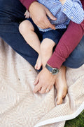 Langley Herringbone Throw - Tan