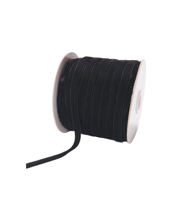 3/8" Black Velvet Ribbon