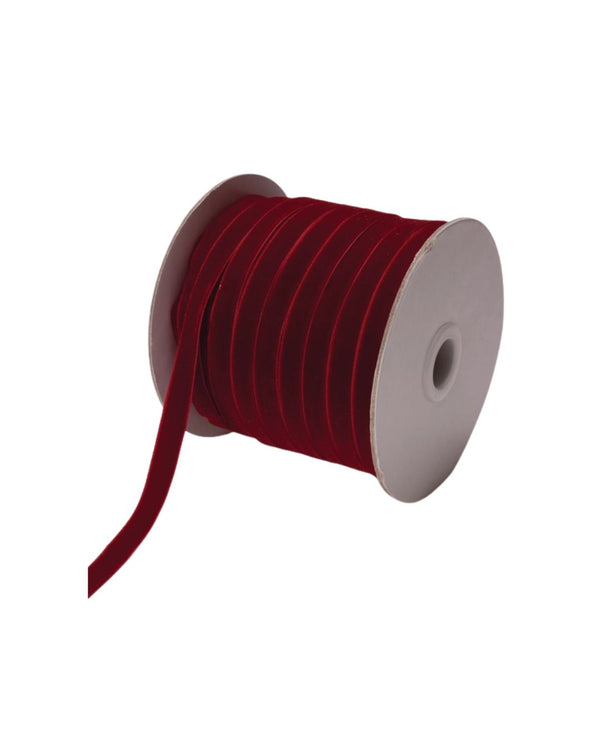 3/8" Merlot Velvet Ribbon