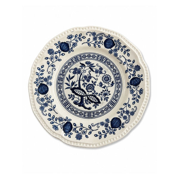 Vintage Coventry Blue Scalloped Bread & Butter Plate
