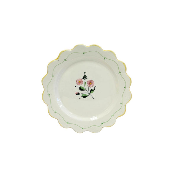 Scalloped Handblock Plate