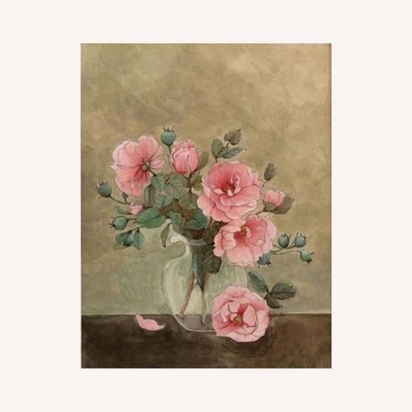 Pink Rose Print- 11x14