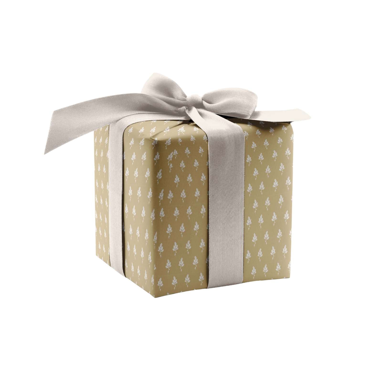 Hannah Floral Wrapping Paper in Natural